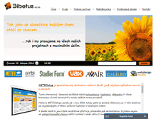Tablet Screenshot of bibetus.cz